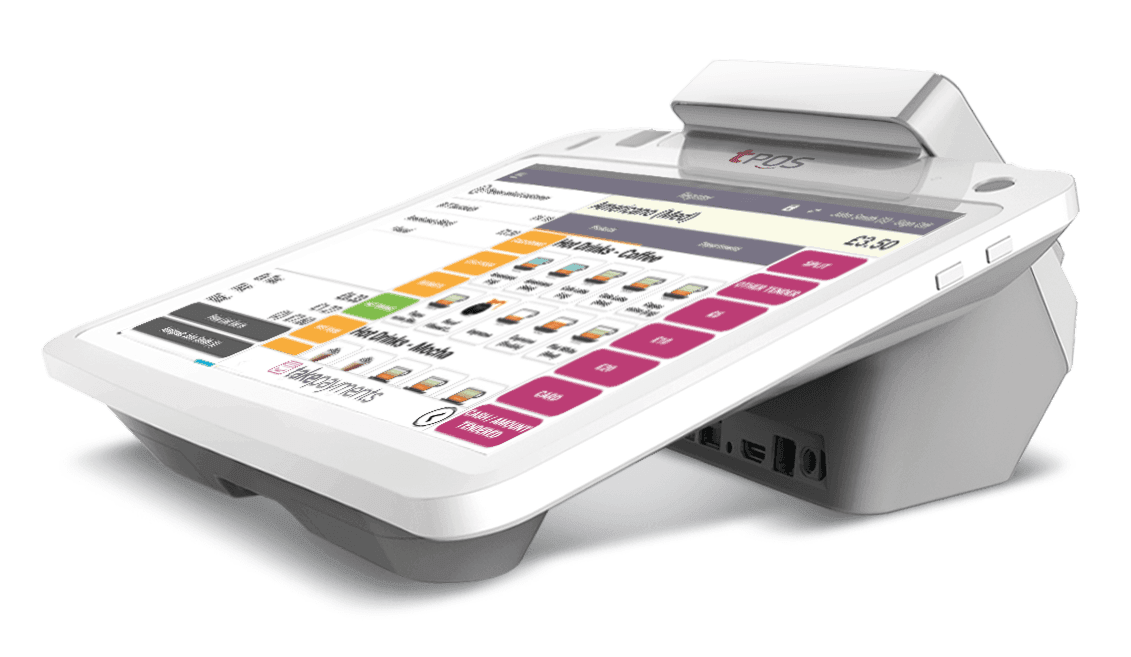 epos system with card machine